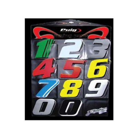 Autocolante Número 8 Branco PUIG