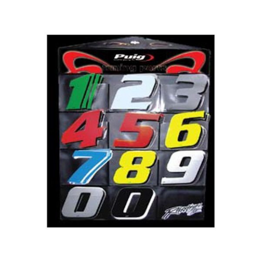 Autocolante Número 8 Branco PUIG