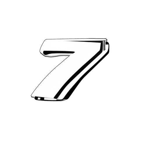 Autocolante Número 7 Branco PUIG