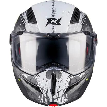 Axxis Ghostfighter SV D-29 B2 Helmet - Black/White/Matte Yellow
