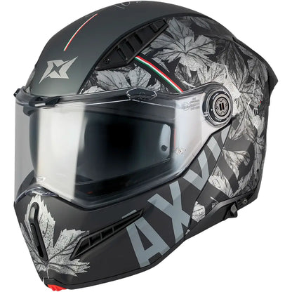 Casco Axxis Ghostfighter SV Toscana B2 - Negro/Gris Mate