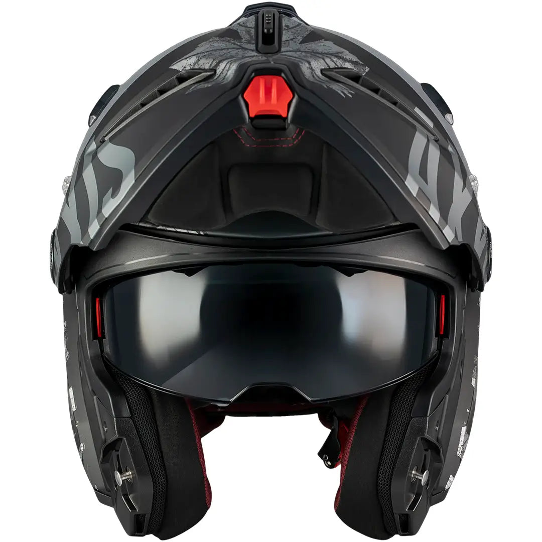 Casco Axxis Ghostfighter SV Toscana B2 - Negro/Gris Mate