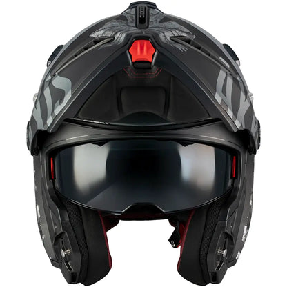 Casco Axxis Ghostfighter SV Toscana B2 - Negro/Gris Mate