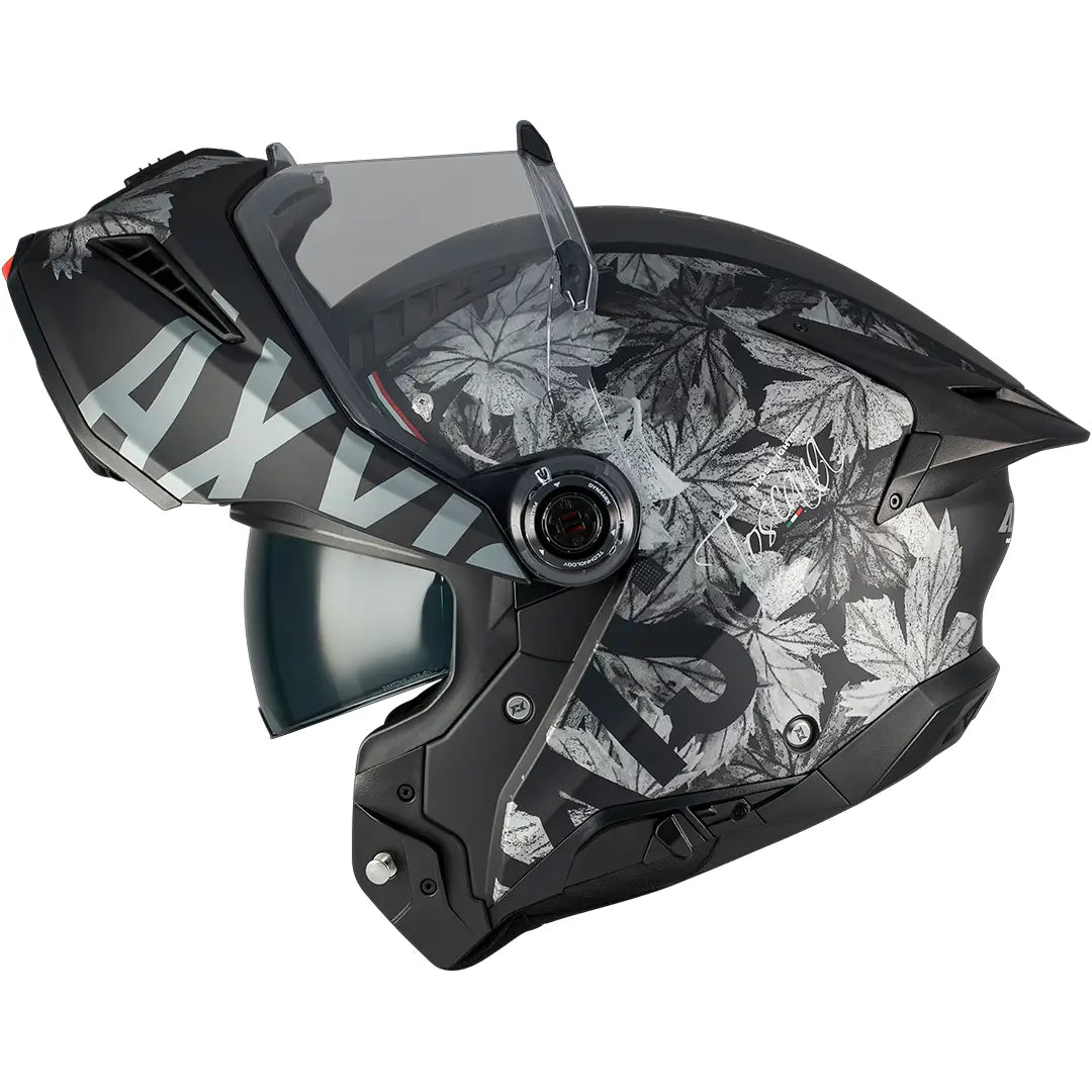 Casco Axxis Ghostfighter SV Toscana B2 - Negro/Gris Mate