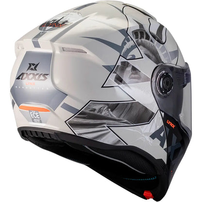 Casco Axxis Lynx SV Manhattan C2 - Negro/Gris Brillo