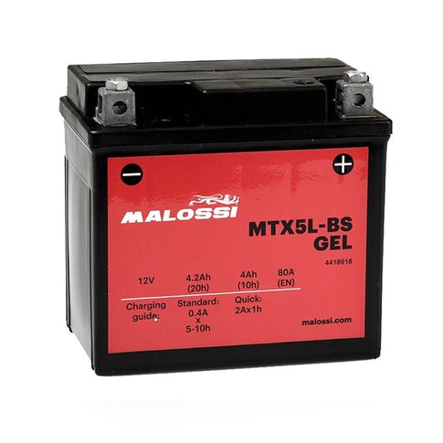 Batería MTX5L-BS GEL Malossi 4418918