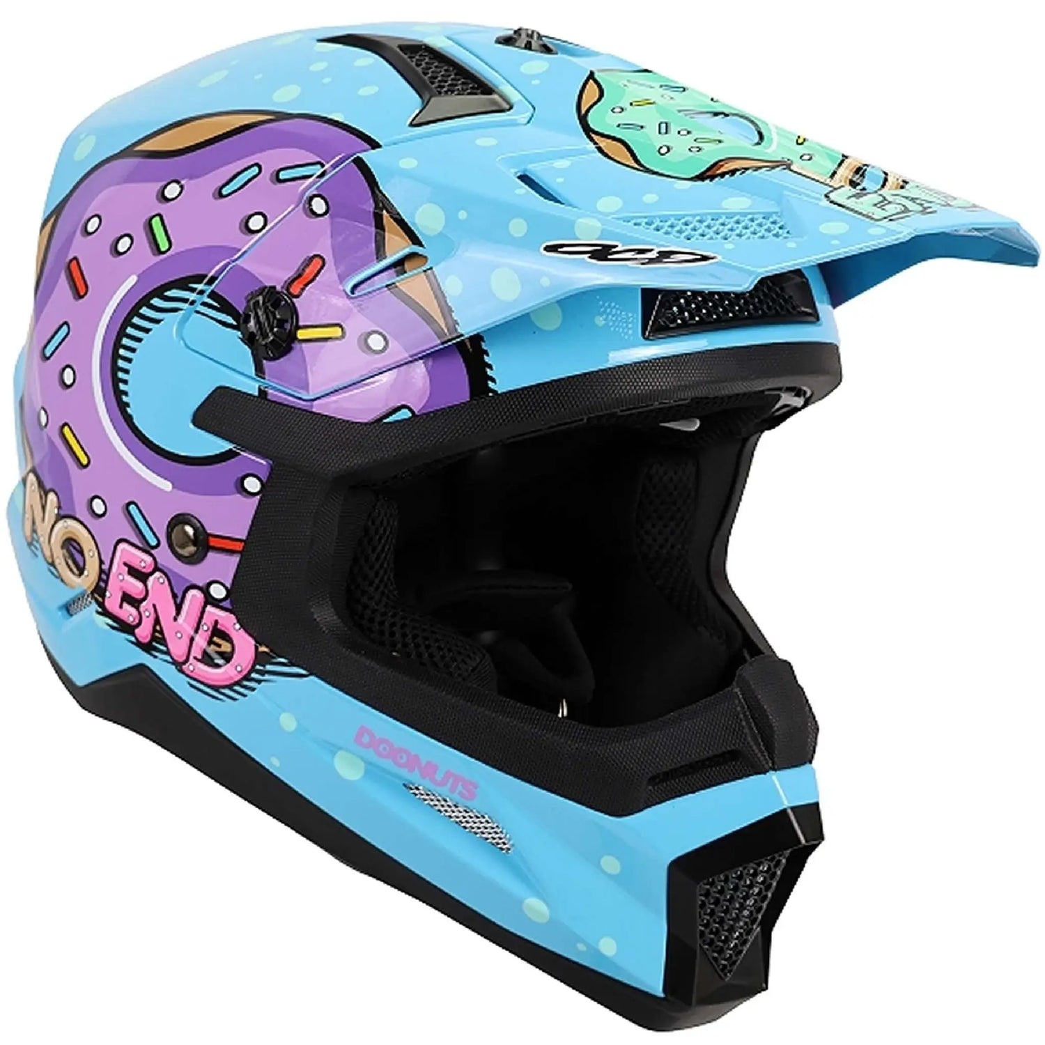 Casco NoEnd Doonuts Kid - Azul