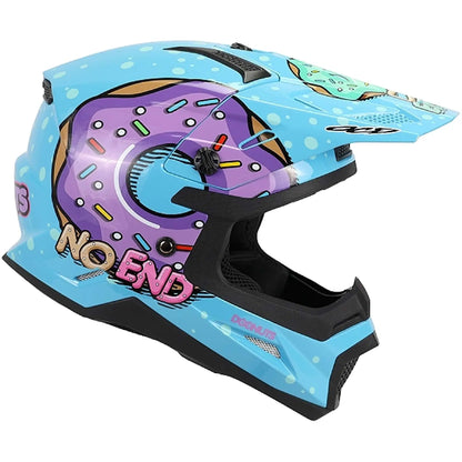 Casco NoEnd Doonuts Kid - Azul
