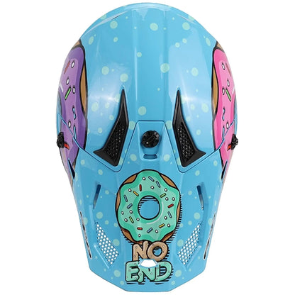 Casco NoEnd Doonuts Kid - Azul