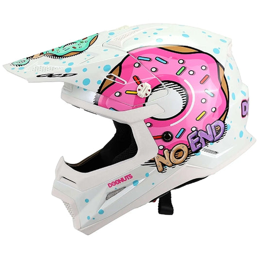 Casco NoEnd Doonuts Kid - Blanco