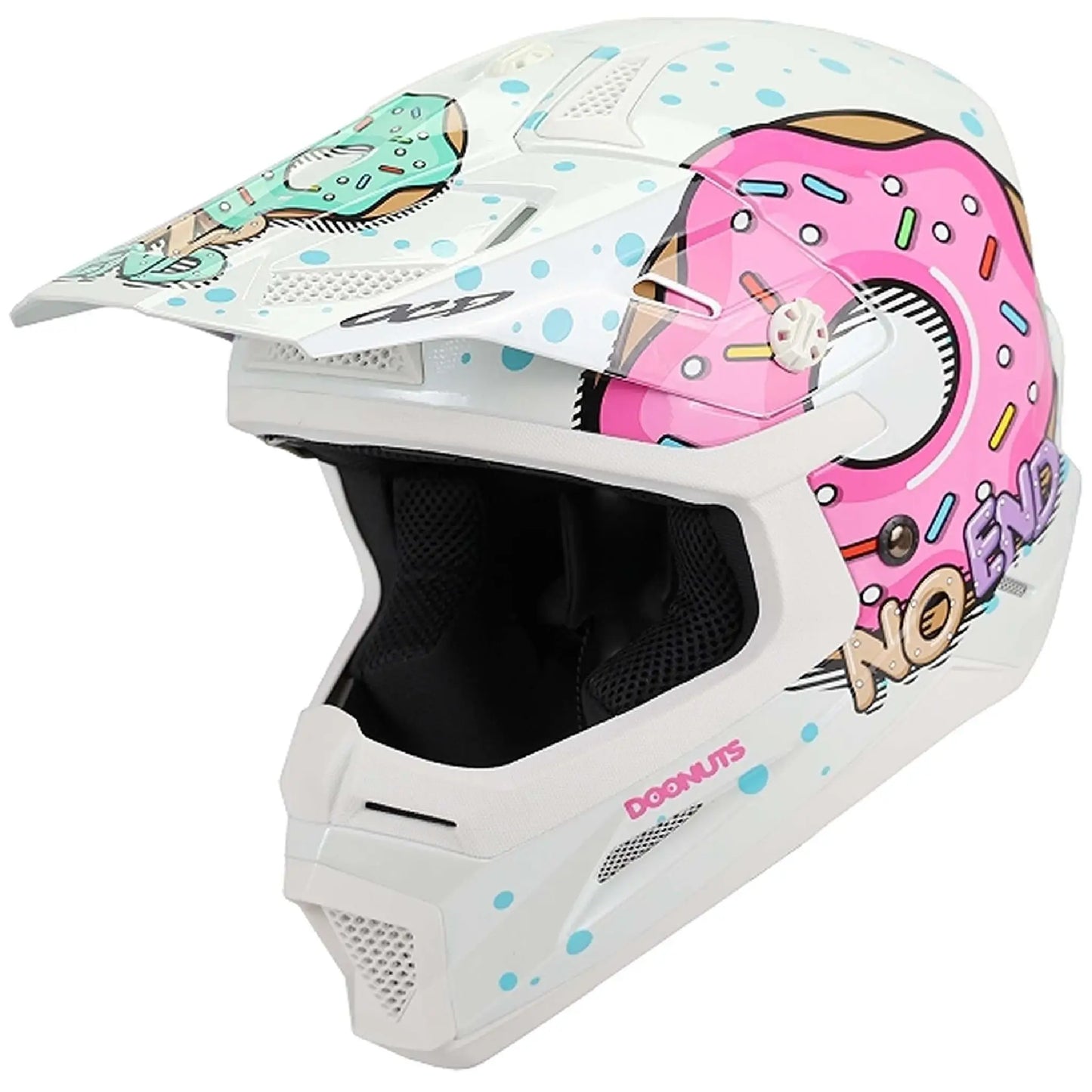 Casco NoEnd Doonuts Kid - Blanco