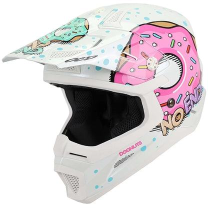 Casco NoEnd Doonuts Kid - Blanco
