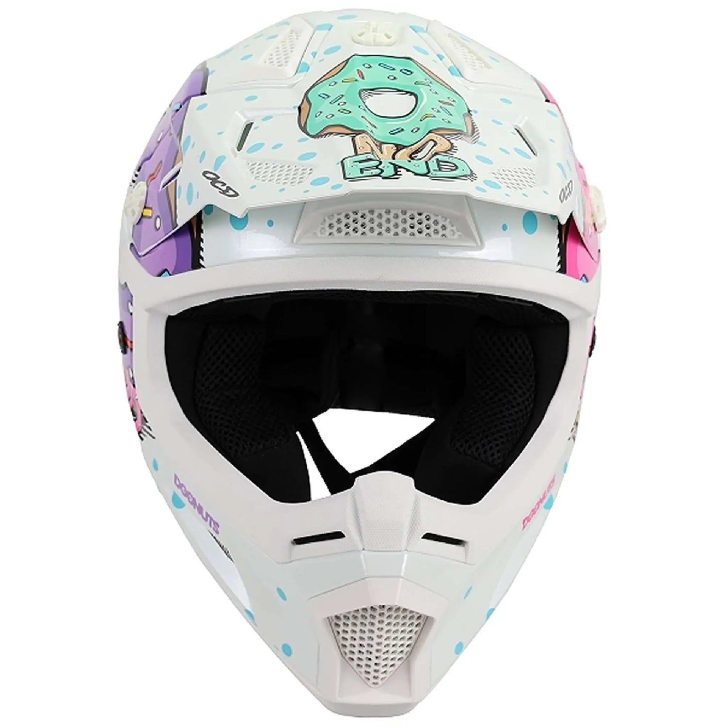Casco NoEnd Doonuts Kid - Blanco