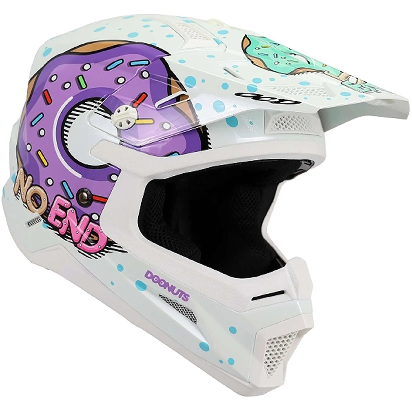 Casco NoEnd Doonuts Kid - Blanco