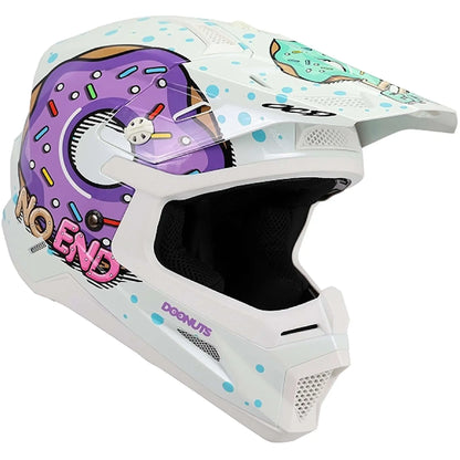 Casco NoEnd Doonuts Kid - Blanco