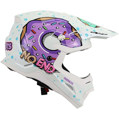 Casco NoEnd Doonuts Kid - Blanco