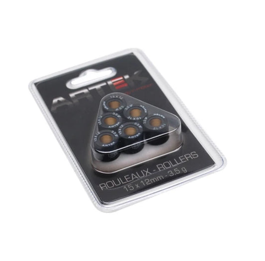 Galets de variateur  15x12 3.5gr Artek 