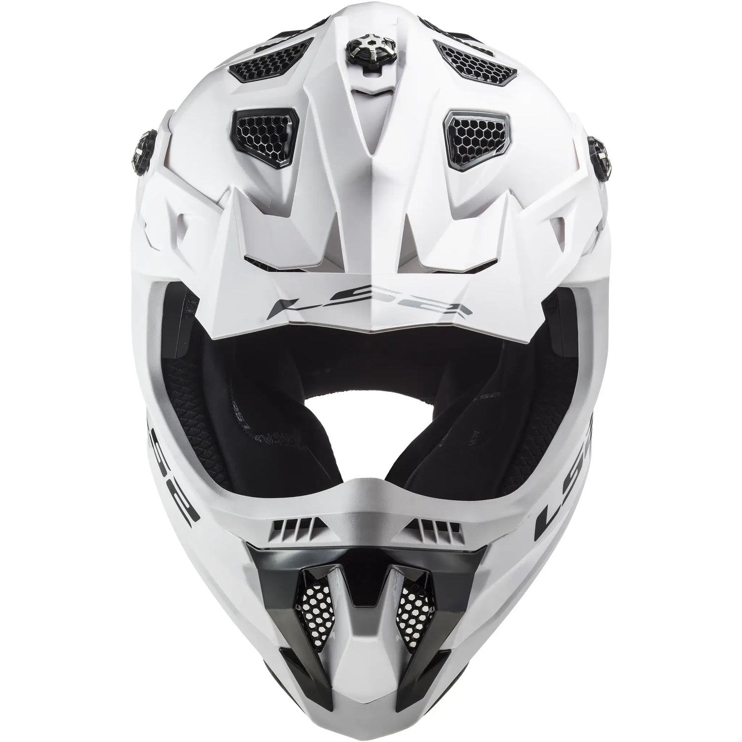 Casco LS2 MX700 Subverter Evo II Solid - Blanco Brillo
