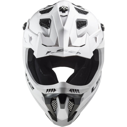 Casco LS2 MX700 Subverter Evo II Solid - Blanco Brillo