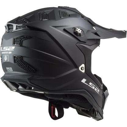 Casco LS2 MX700 Subverter Evo II Solid - Negro Mate