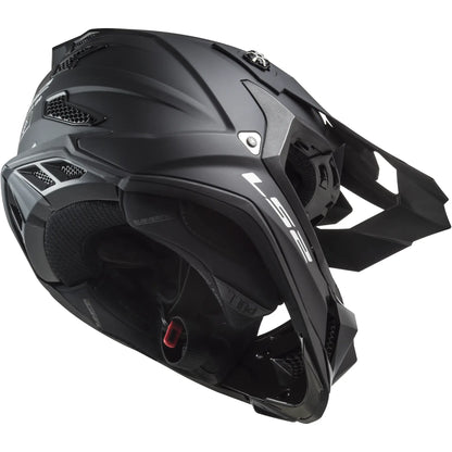 Casco LS2 MX700 Subverter Evo II Solid - Negro Mate