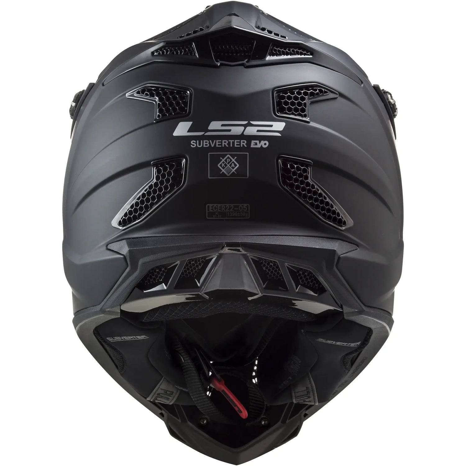 Casco LS2 MX700 Subverter Evo II Solid - Negro Mate