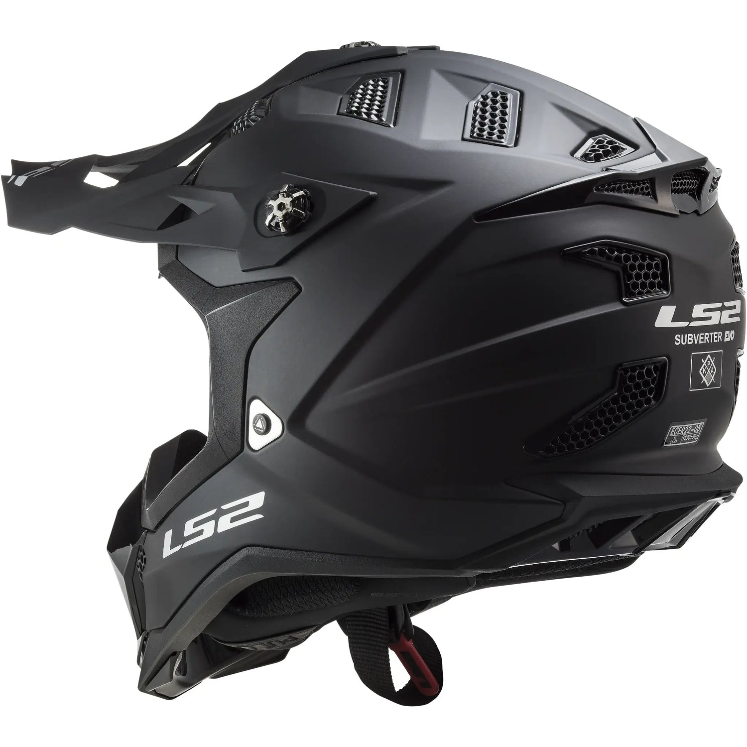 Casco LS2 MX700 Subverter Evo II Solid - Negro Mate