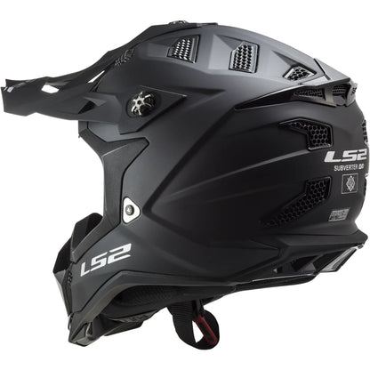 Casco LS2 MX700 Subverter Evo II Solid - Negro Mate