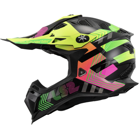 Casco LS2 MX700 Subverter Evo II Chromatic - Multicolor