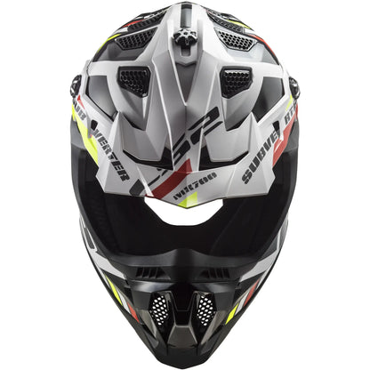 Casco LS2 MX700 Subverter Evo II Stomp - Negro/Blanco