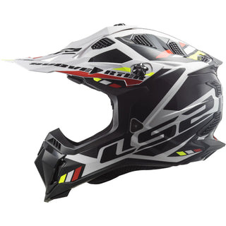 Casco LS2 MX700 Subverter Evo II Stomp - Negro/Blanco