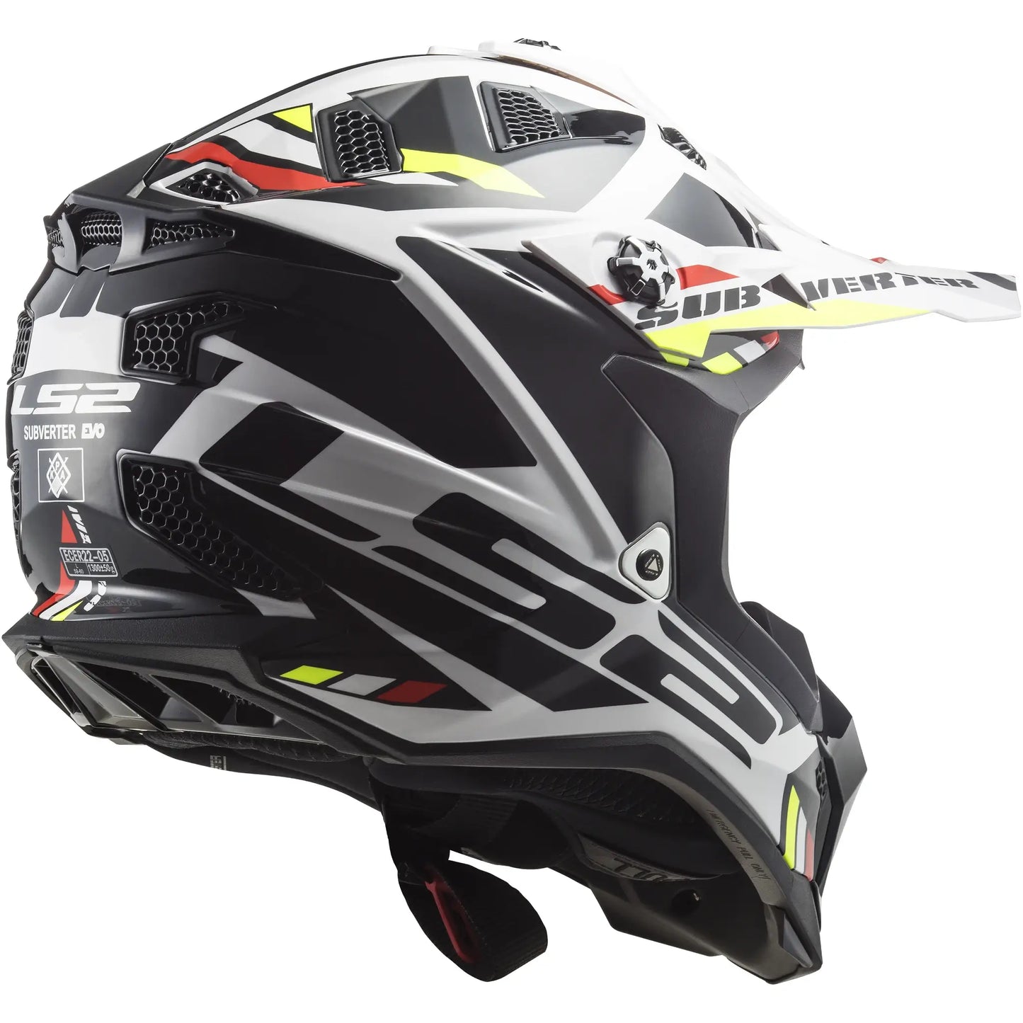 Casco LS2 MX700 Subverter Evo II Stomp - Negro/Blanco