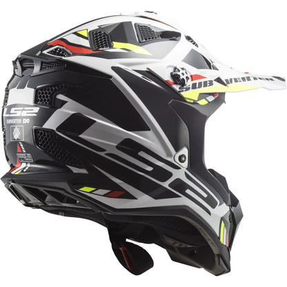 Casco LS2 MX700 Subverter Evo II Stomp - Negro/Blanco