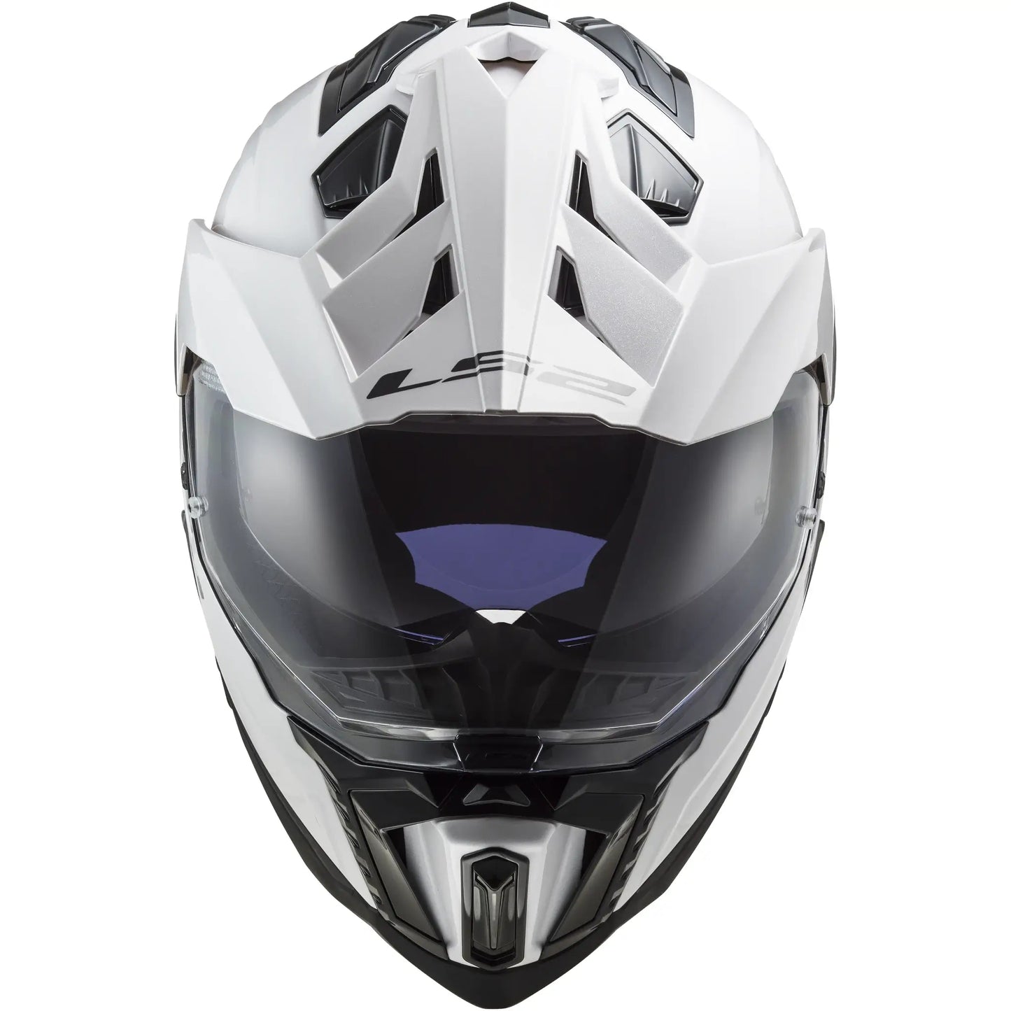 Casco LS2 MX701 Explorer Solid - Blanco Brillo