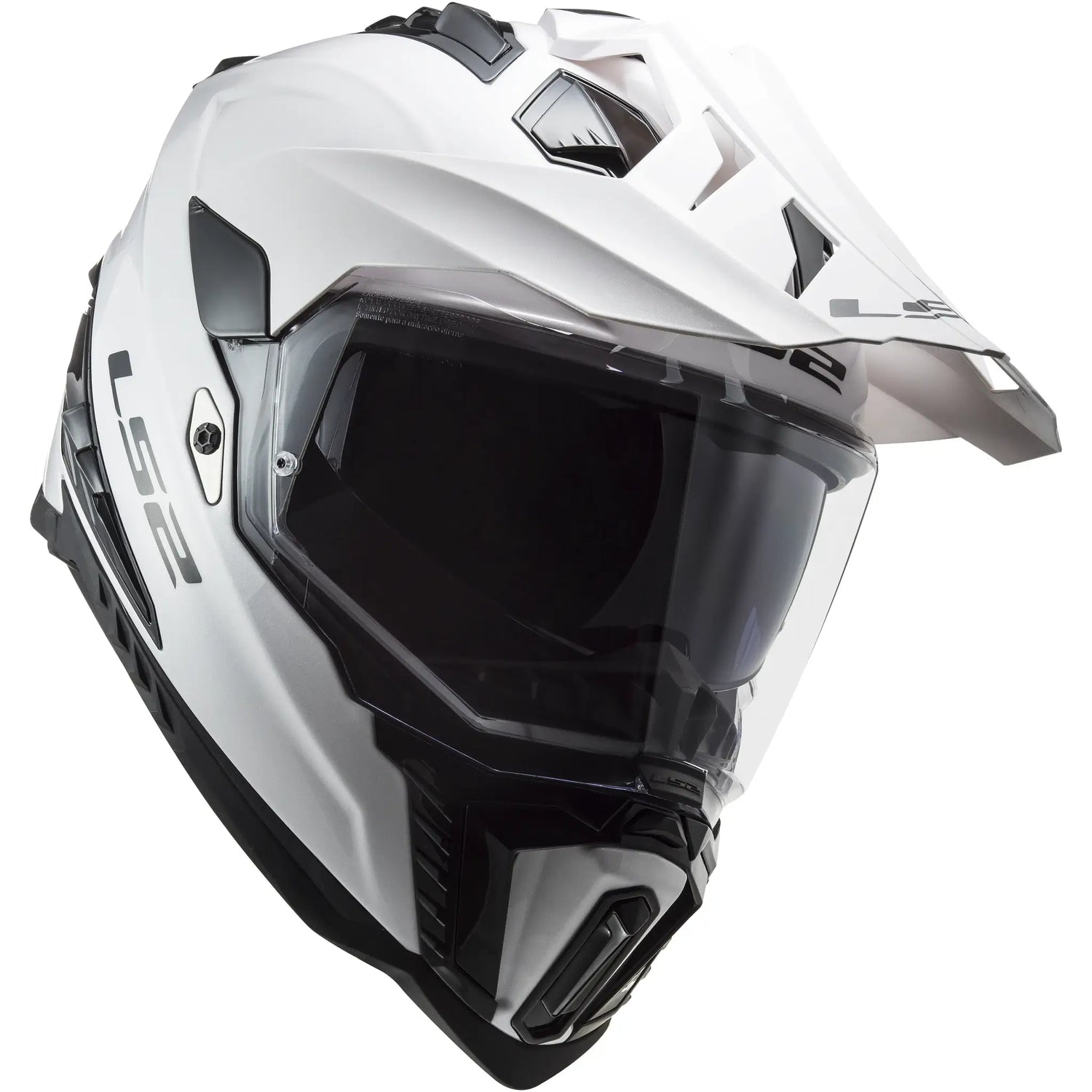 Casco LS2 MX701 Explorer Solid - Blanco Brillo