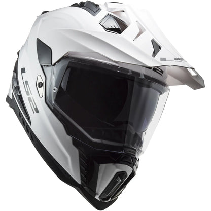 Casco LS2 MX701 Explorer Solid - Blanco Brillo