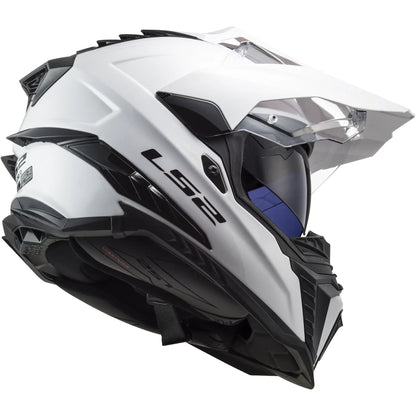 Casco LS2 MX701 Explorer Solid - Blanco Brillo
