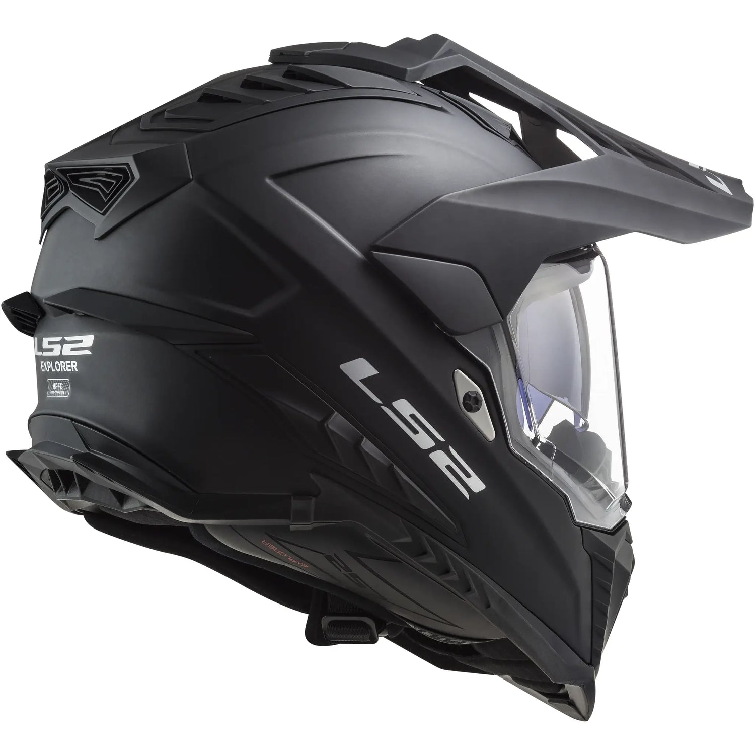 Casco LS2 MX701 Explorer Solid - Negro Mate