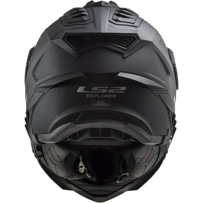 Casco LS2 MX701 Explorer Solid - Negro Mate