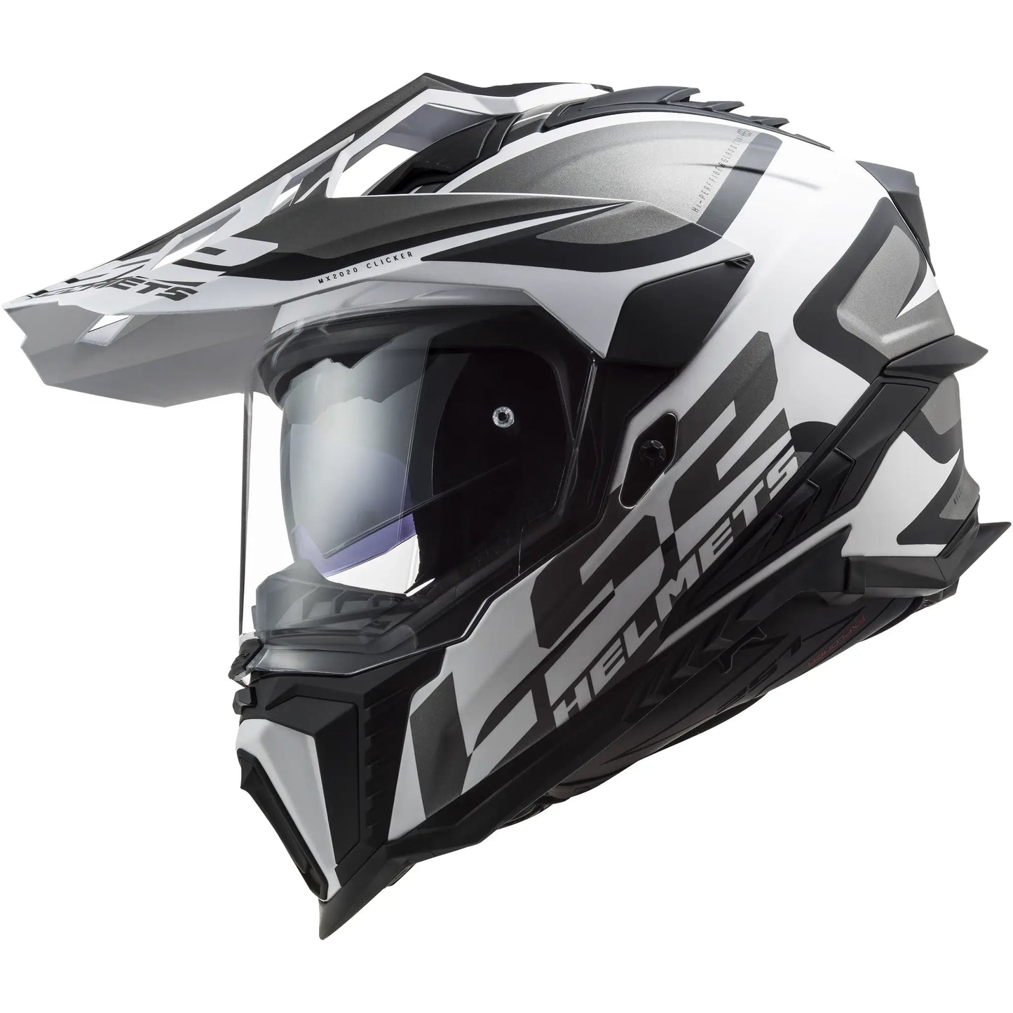 Casco LS2 MX701 Explorer Alter - Negro/Blanco