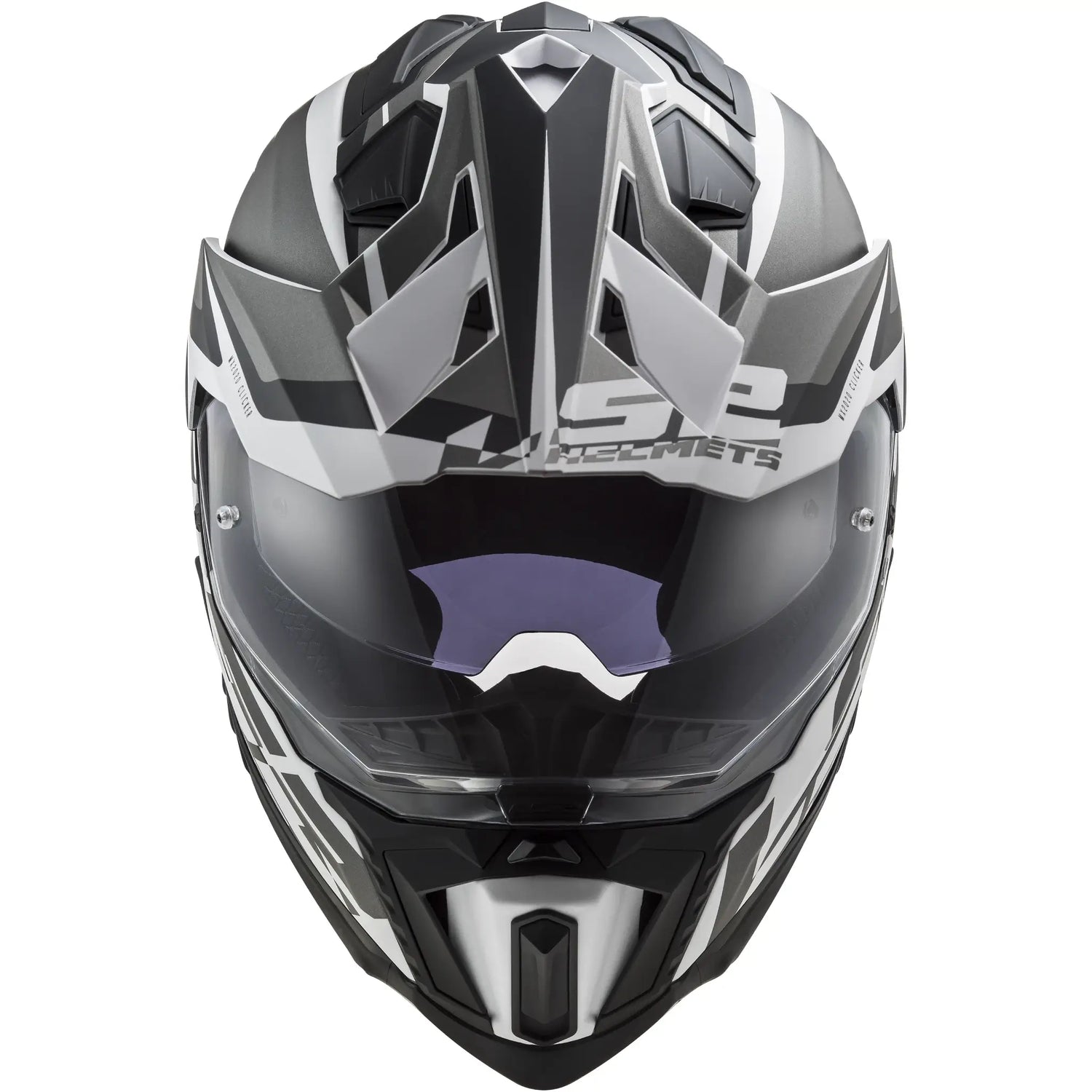 Casco LS2 MX701 Explorer Alter - Negro/Blanco