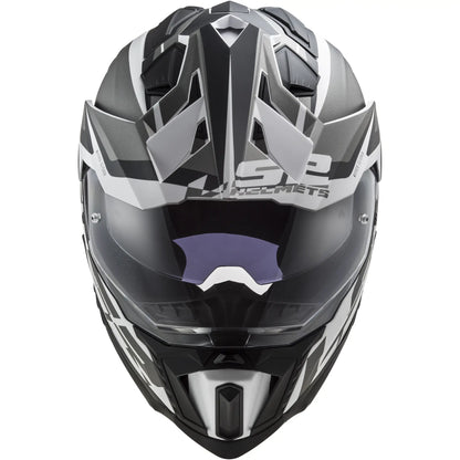 Casco LS2 MX701 Explorer Alter - Negro/Blanco