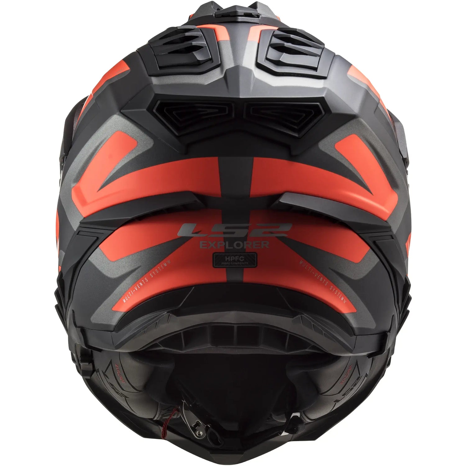 Casco LS2 MX701 Explorer Alter - Negro/Naranja