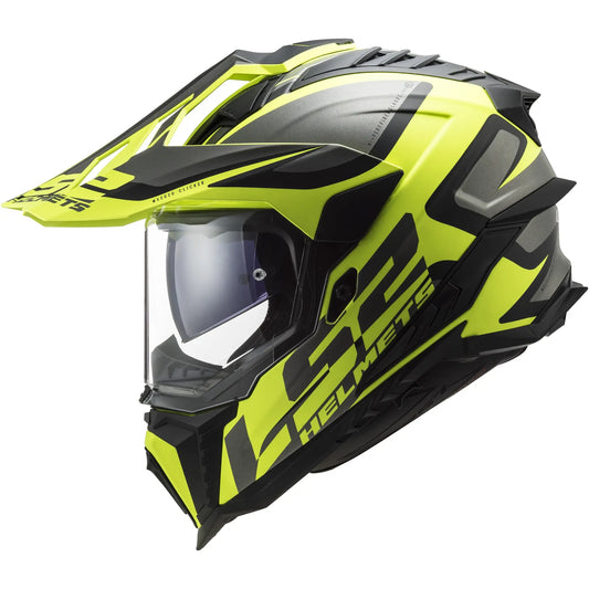 Casco LS2 MX701 Explorer Alter - Negro/Amarillo