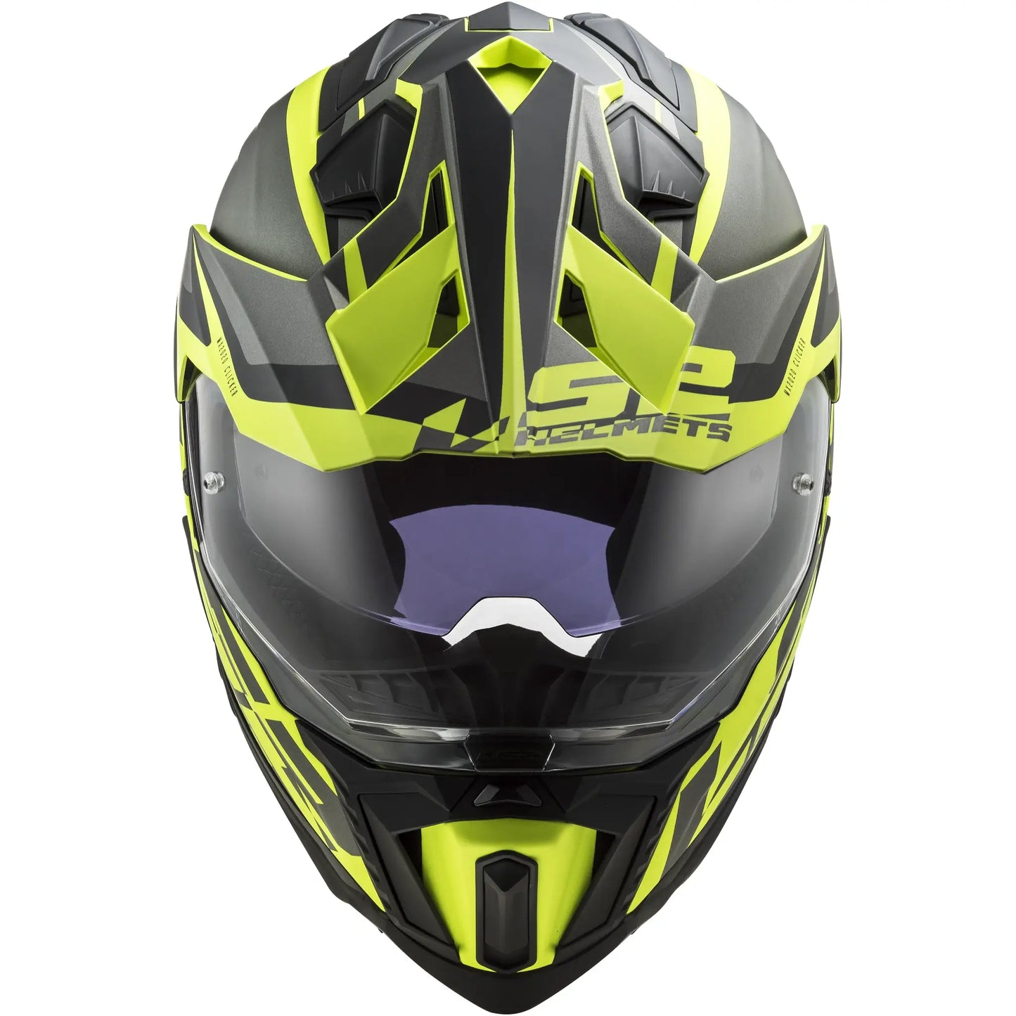 Casco LS2 MX701 Explorer Alter - Negro/Amarillo
