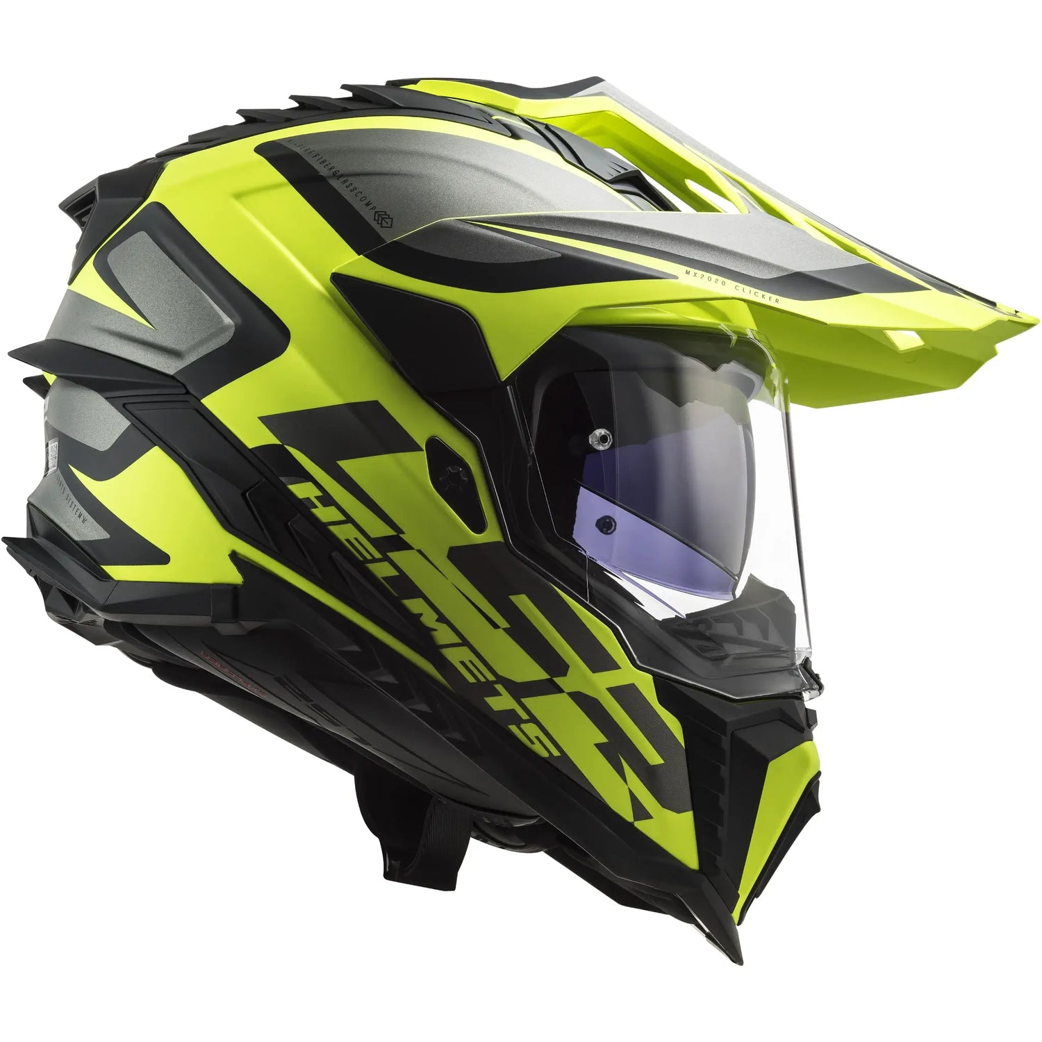 Casco LS2 MX701 Explorer Alter - Negro/Amarillo