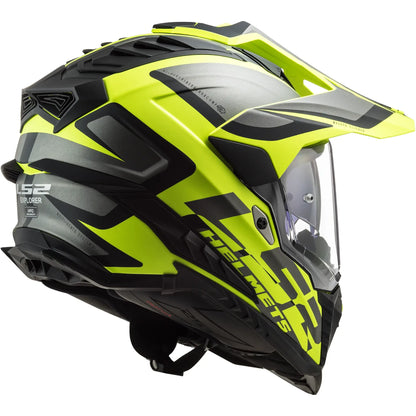 Casco LS2 MX701 Explorer Alter - Negro/Amarillo