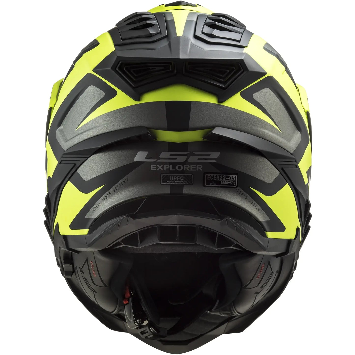 Casco LS2 MX701 Explorer Alter - Negro/Amarillo