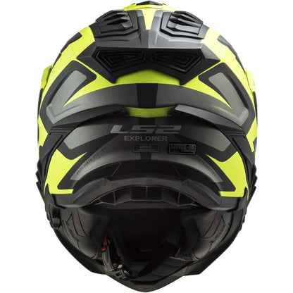 Casco LS2 MX701 Explorer Alter - Negro/Amarillo