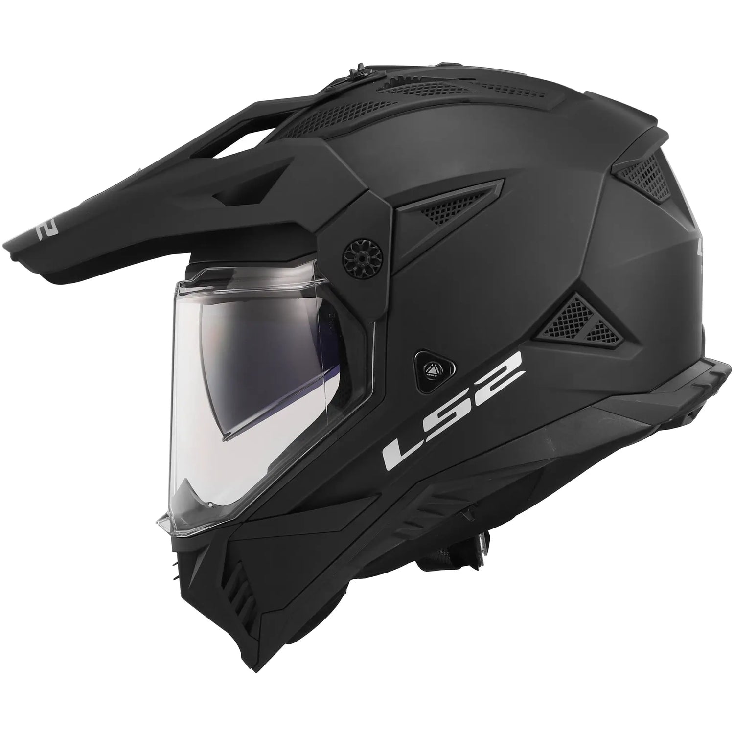 Casco LS2 MX702 Pioneer II Solid - Negro Mate